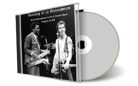 Artwork Cover of Bruce Springsteen 1978-08-26 CD Providence Audience