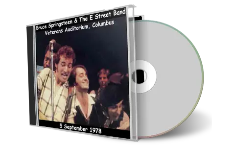 Artwork Cover of Bruce Springsteen 1978-09-05 CD Columbus Audience