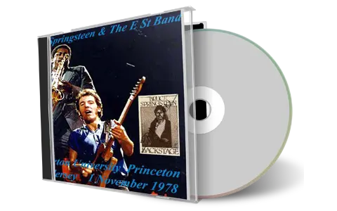 Artwork Cover of Bruce Springsteen 1978-11-01 CD Princeton Audience