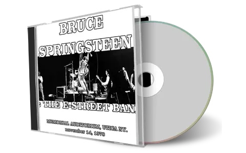 Artwork Cover of Bruce Springsteen 1978-11-14 CD Utica Audience
