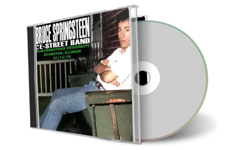 Artwork Cover of Bruce Springsteen 1978-11-21 CD Evanston Audience