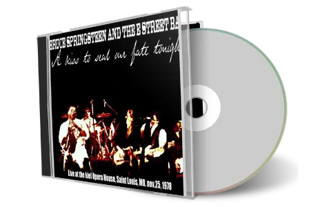 Artwork Cover of Bruce Springsteen 1978-11-25 CD Saint Louis Audience