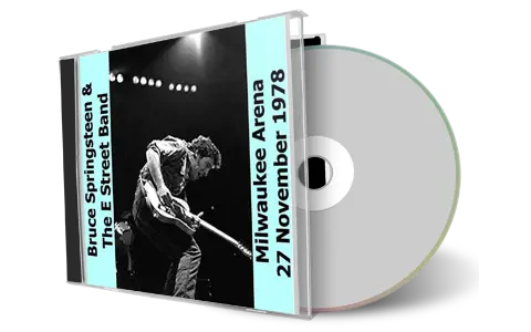 Artwork Cover of Bruce Springsteen 1978-11-27 CD Milwaukee Audience