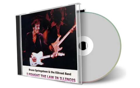 Artwork Cover of Bruce Springsteen 1978-12-03 CD Carbondale Audience