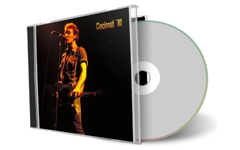 Artwork Cover of Bruce Springsteen 1980-10-04 CD Cincinnati Audience