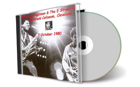 Artwork Cover of Bruce Springsteen 1980-10-07 CD Cleveland Audience