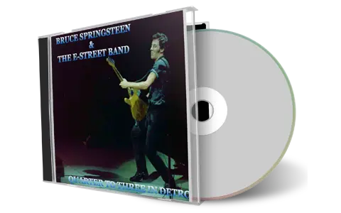 Artwork Cover of Bruce Springsteen 1980-10-09 CD Detroit Audience