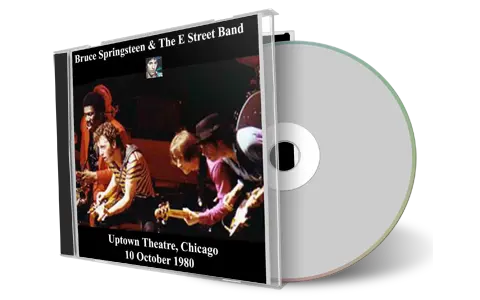 Artwork Cover of Bruce Springsteen 1980-10-10 CD Chicago Audience