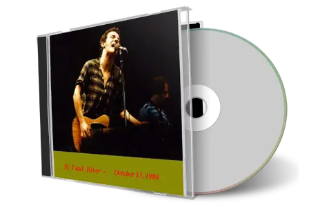 Artwork Cover of Bruce Springsteen 1980-10-13 CD St Paul Audience