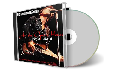 Artwork Cover of Bruce Springsteen 1980-10-17 CD St Louis Audience