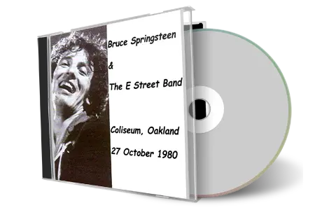 Artwork Cover of Bruce Springsteen 1980-10-27 CD Oakland Audience