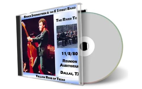 Artwork Cover of Bruce Springsteen 1980-11-08 CD Dallas Audience