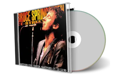 Artwork Cover of Bruce Springsteen 1980-12-12 CD Hartford Audience