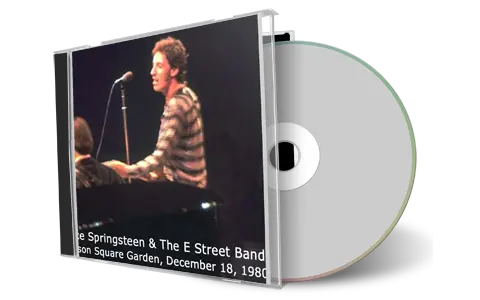 Artwork Cover of Bruce Springsteen 1980-12-18 CD New York Audience