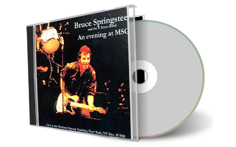 Artwork Cover of Bruce Springsteen 1980-12-19 CD New York Audience