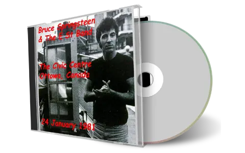 Artwork Cover of Bruce Springsteen 1981-01-24 CD Ottawa Audience