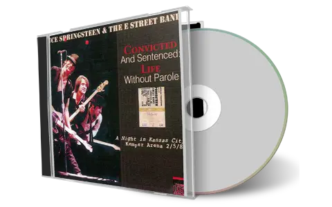 Artwork Cover of Bruce Springsteen 1981-02-05 CD Kansas City Audience