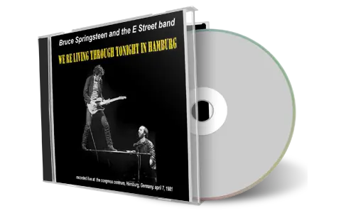 Artwork Cover of Bruce Springsteen 1981-04-07 CD Hamburg Audience