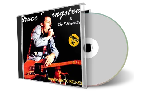 Artwork Cover of Bruce Springsteen 1981-04-26 CD Brussels Audience