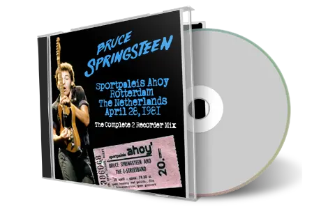 Artwork Cover of Bruce Springsteen 1981-04-28 CD Rotterdam Audience