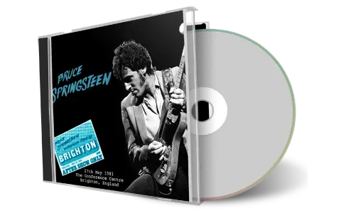 Artwork Cover of Bruce Springsteen 1981-05-27 CD Brighton Audience
