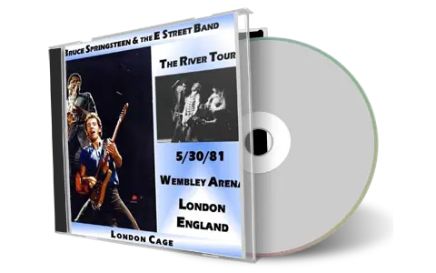 Artwork Cover of Bruce Springsteen 1981-05-30 CD London Audience