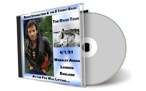 Artwork Cover of Bruce Springsteen 1981-06-01 CD London Audience