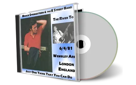 Artwork Cover of Bruce Springsteen 1981-06-04 CD London Audience
