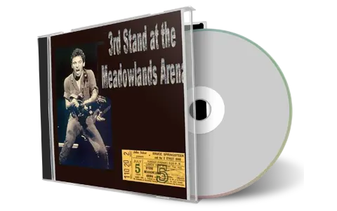 Artwork Cover of Bruce Springsteen 1981-07-05 CD East Rutherford Audience