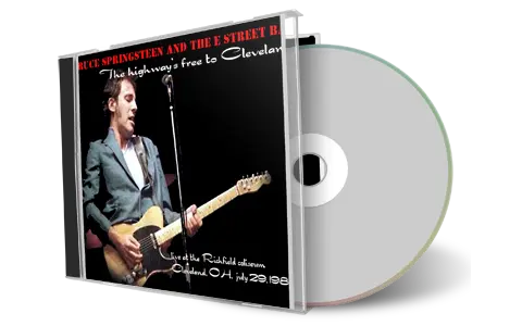 Artwork Cover of Bruce Springsteen 1981-07-29 CD Cleveland Audience