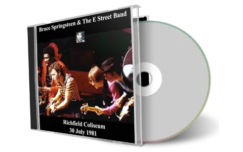 Artwork Cover of Bruce Springsteen 1981-07-30 CD Cleveland Audience