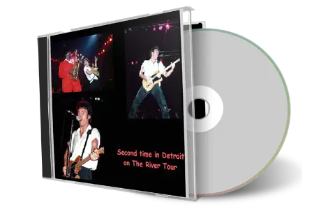 Artwork Cover of Bruce Springsteen 1981-08-11 CD Detroit Audience