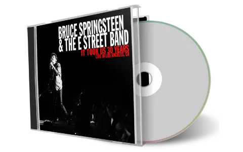 Artwork Cover of Bruce Springsteen 1981-08-21 CD Los Angeles Audience
