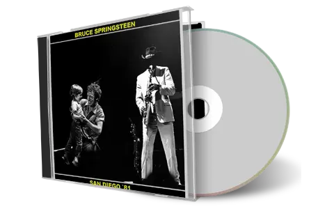 Artwork Cover of Bruce Springsteen 1981-09-02 CD San Diego Audience
