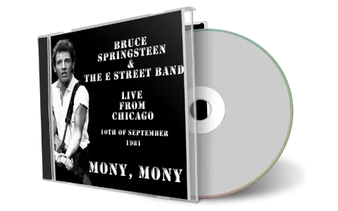 Artwork Cover of Bruce Springsteen 1981-09-10 CD Chicago Audience