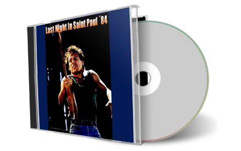Artwork Cover of Bruce Springsteen 1984-07-02 CD St Paul Audience