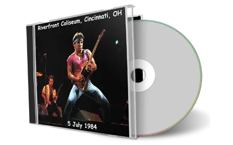 Artwork Cover of Bruce Springsteen 1984-07-05 CD Cincinnati Audience