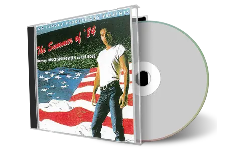 Artwork Cover of Bruce Springsteen 1984-07-13 CD West Troy Audience