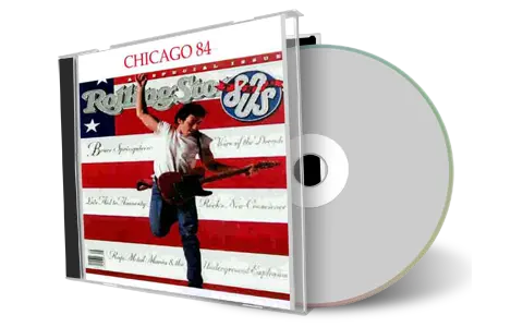Artwork Cover of Bruce Springsteen 1984-07-15 CD Chicago Audience