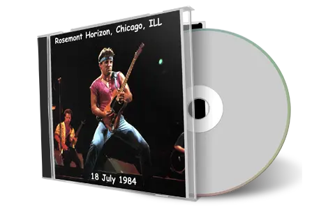 Artwork Cover of Bruce Springsteen 1984-07-18 CD Chicago Audience