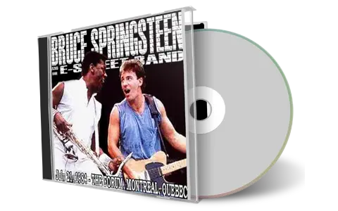 Artwork Cover of Bruce Springsteen 1984-07-21 CD Montreal Audience