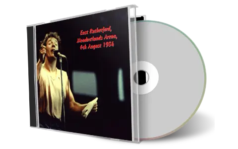 Artwork Cover of Bruce Springsteen 1984-08-06 CD East Rutherford Audience