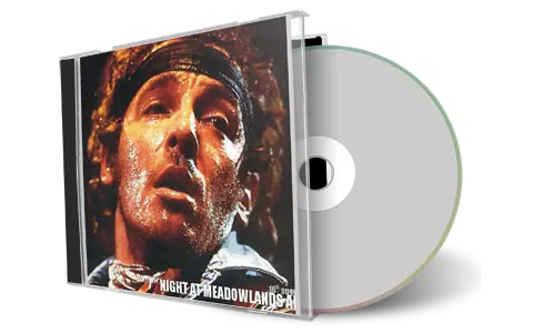 Artwork Cover of Bruce Springsteen 1984-08-16 CD East Rutherford Audience