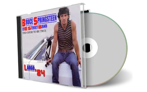 Artwork Cover of Bruce Springsteen 1984-08-26 CD Landover Audience