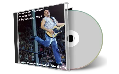 Artwork Cover of Bruce Springsteen 1984-09-04 CD Worcester Audience
