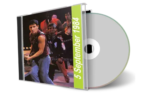 Artwork Cover of Bruce Springsteen 1984-09-05 CD Worcester Audience