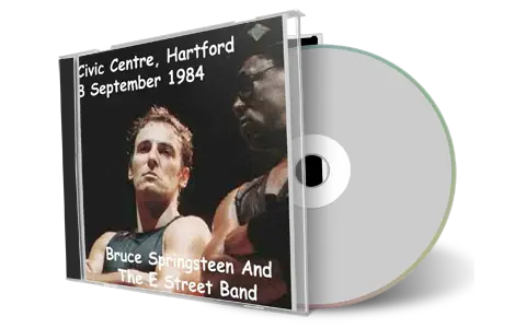 Artwork Cover of Bruce Springsteen 1984-09-08 CD Hartford Audience