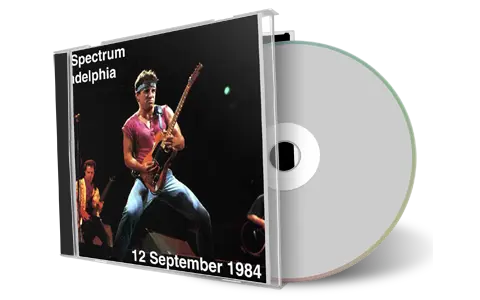 Artwork Cover of Bruce Springsteen 1984-09-12 CD Philadelphia Audience