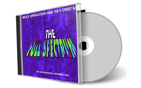 Artwork Cover of Bruce Springsteen 1984-09-14 CD Philadelphia Audience