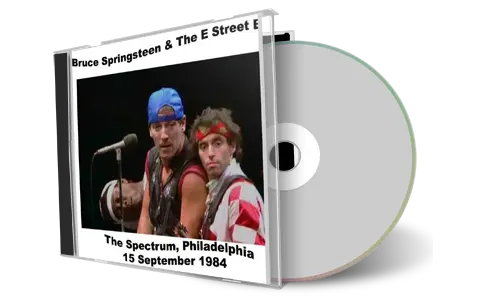 Artwork Cover of Bruce Springsteen 1984-09-15 CD Philadelphia Audience